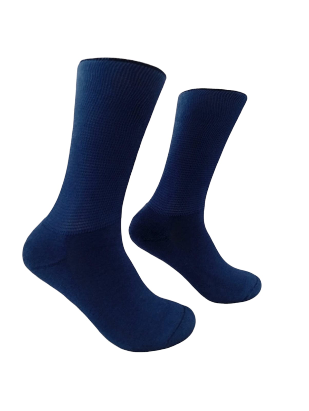 Calcetín Comfort de caña alta en azul marino
